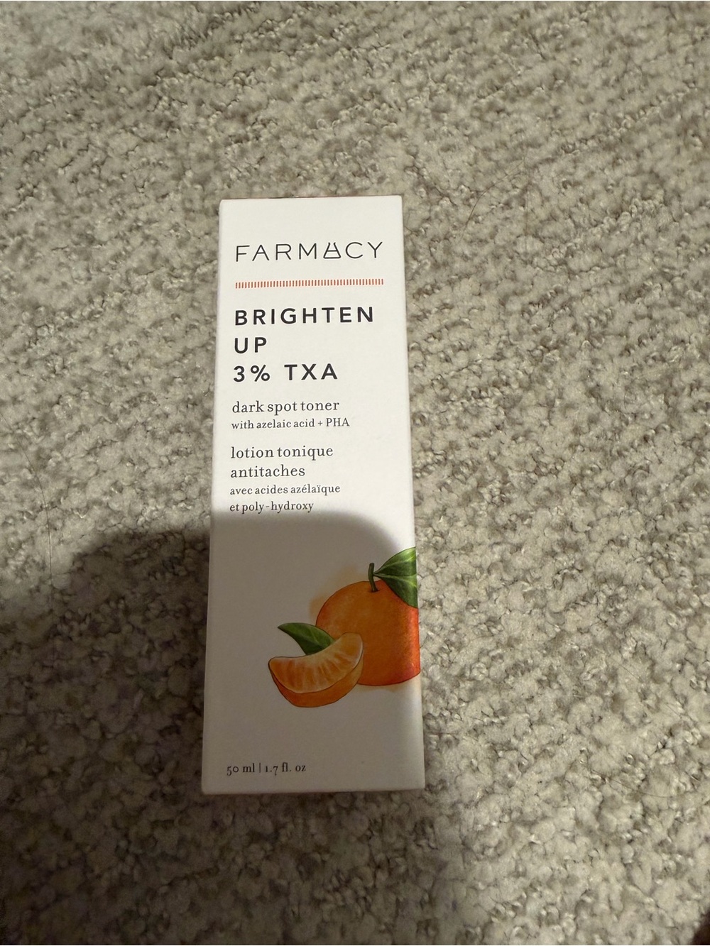 Farmacy brighten up 3% TXA dark spot toner- New